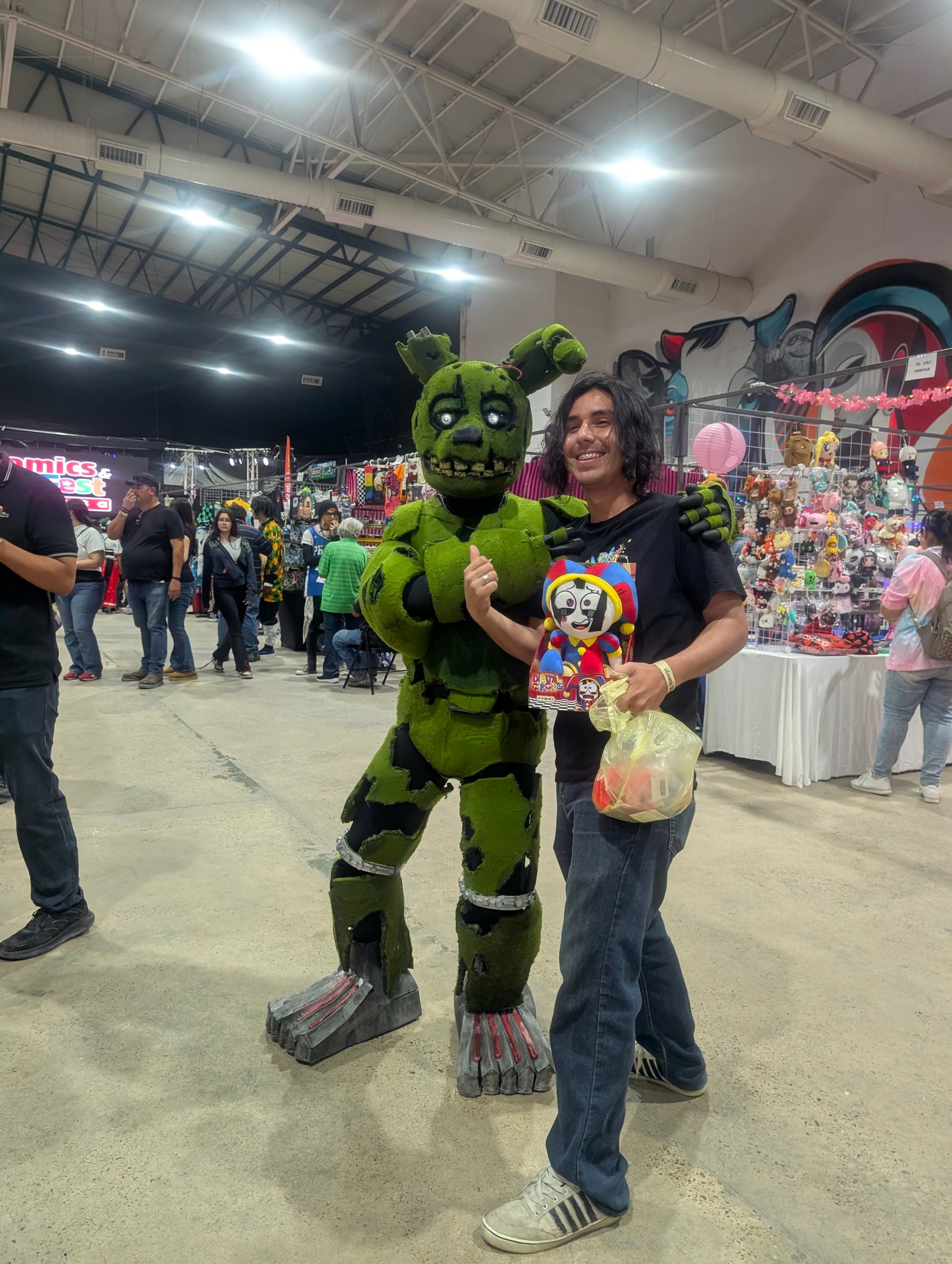 Foto con fans